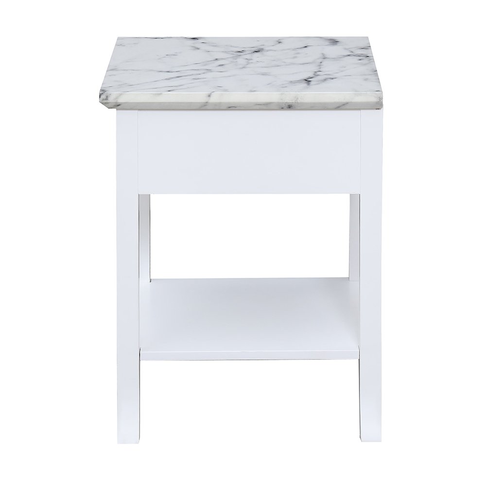 American Heritage Logan End Table with Drawer and Slide. Picture 5