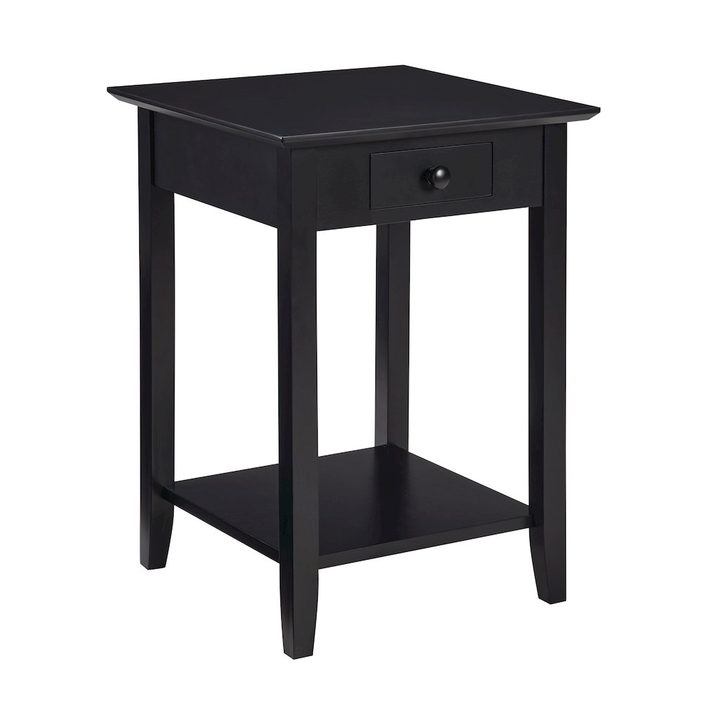 American Heritage End Table with Drawer and Shelf. Picture 1