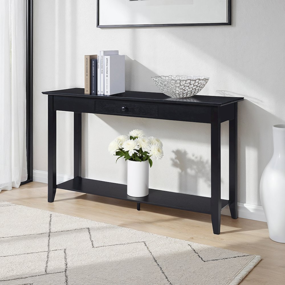 American Heritage Console Table with Drawer. Picture 2