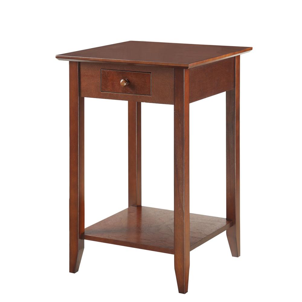American Heritage End Table with Drawer and Shelf. Picture 2