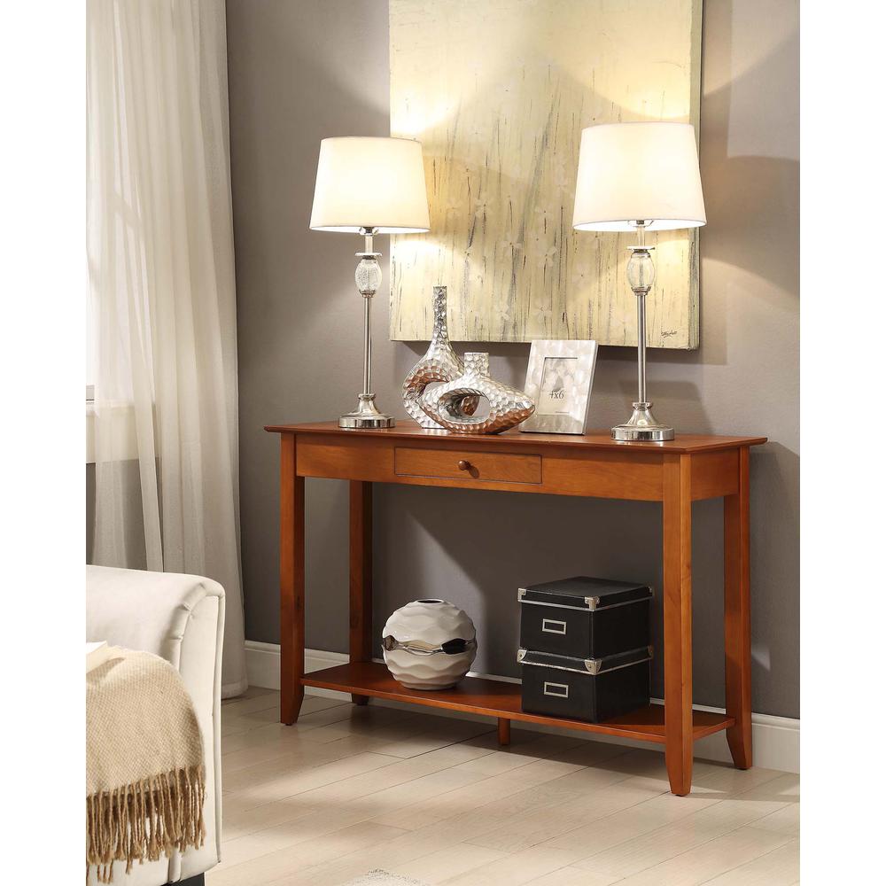 American Heritage Console Table with Drawer. Picture 3