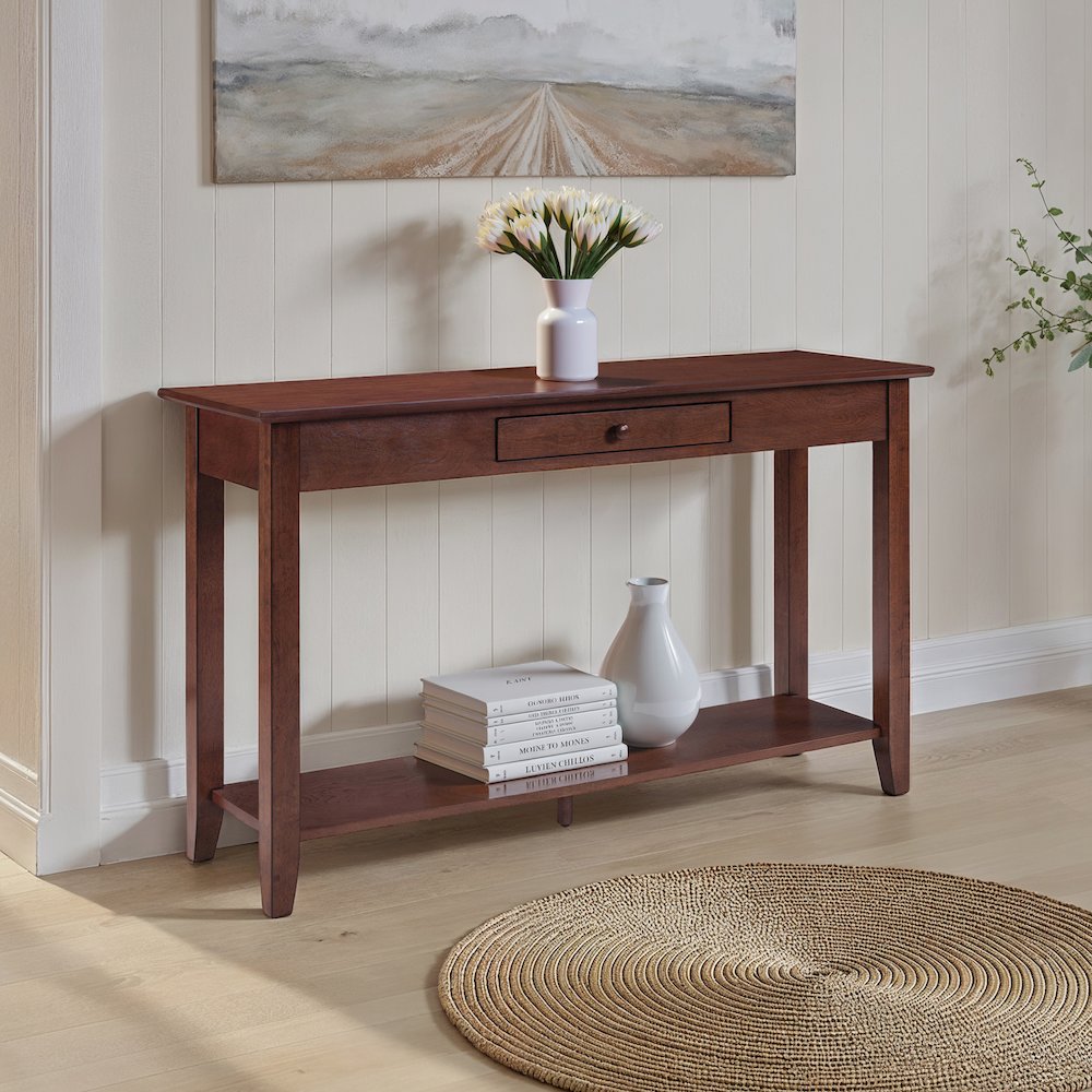 American Heritage Console Table with Drawer. Picture 2