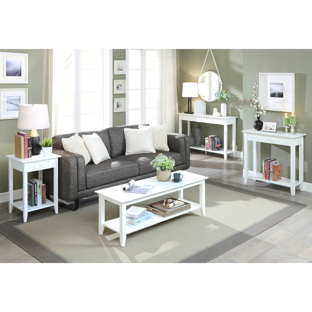 American Heritage Console Table with Drawer. Picture 5