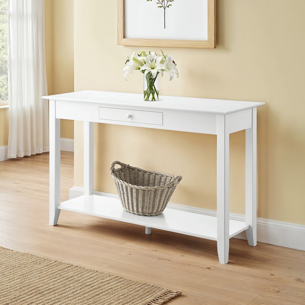American Heritage Console Table with Drawer. Picture 2