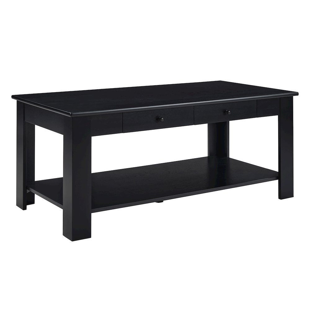Designs2Go 2 Drawer Baja Coffee Table with Shelf. Picture 1