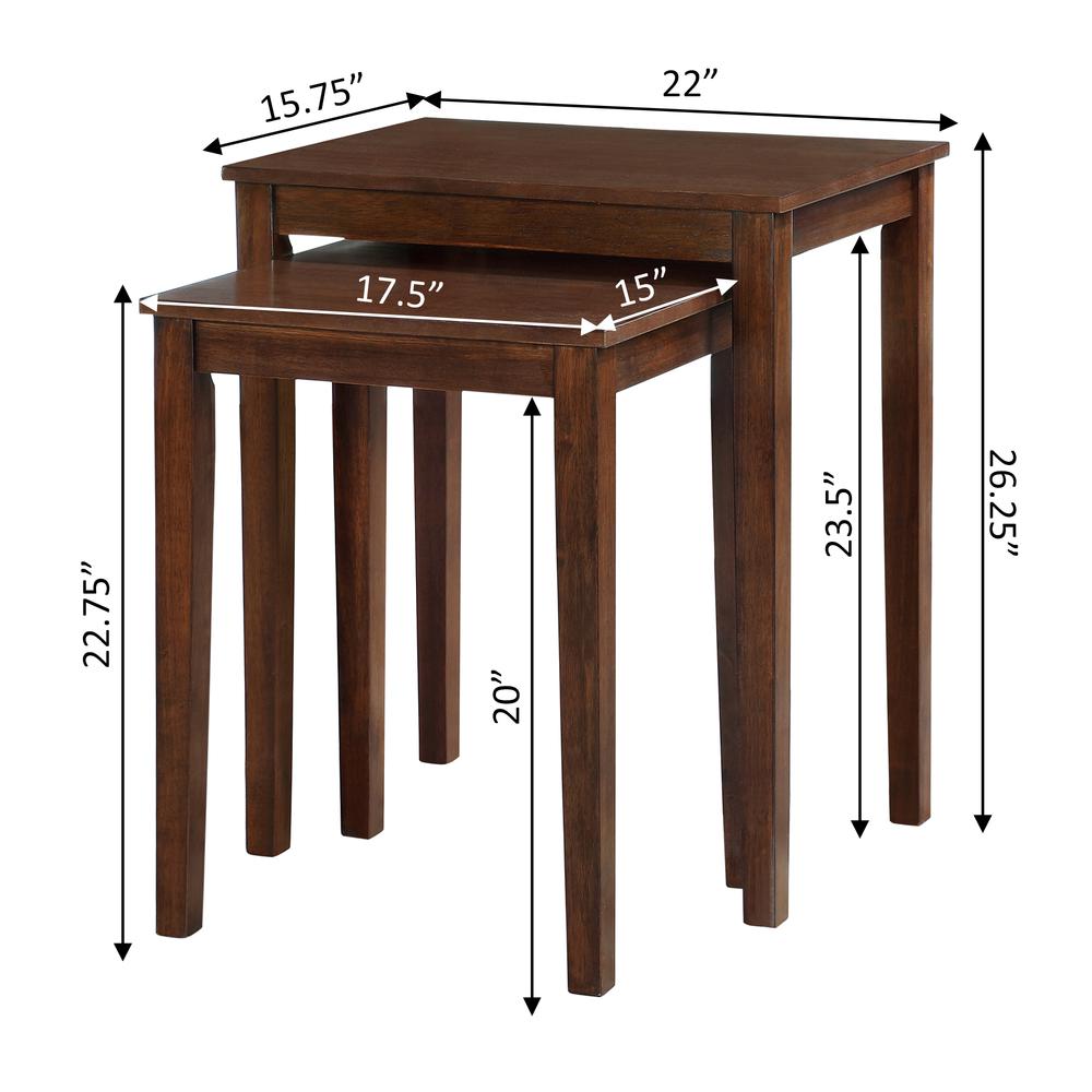 American Heritage Nesting End Tables. Picture 4