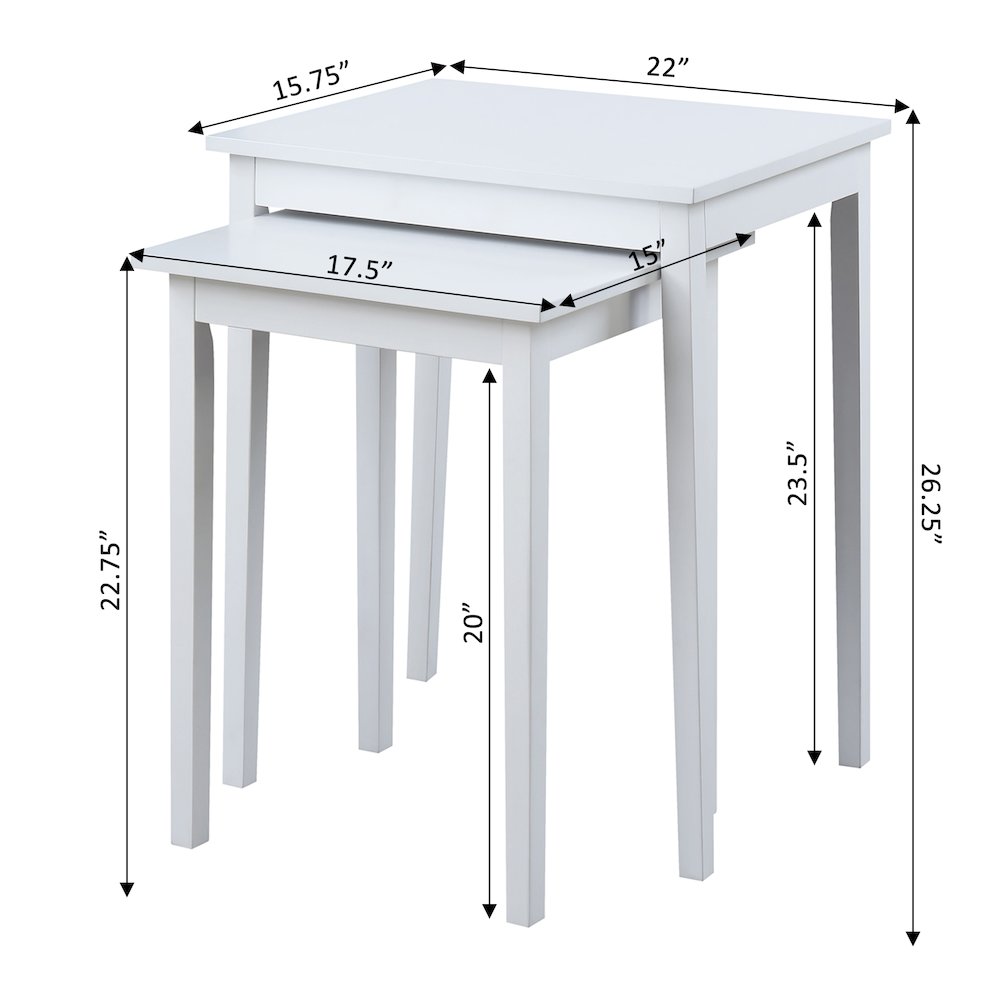 American Heritage Nesting End Tables. Picture 4
