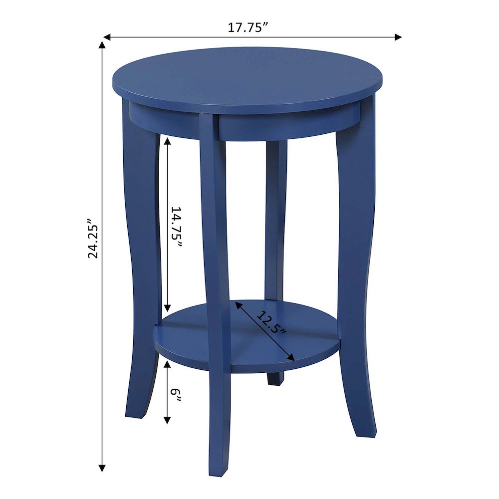 American Heritage Round End Table. Picture 4