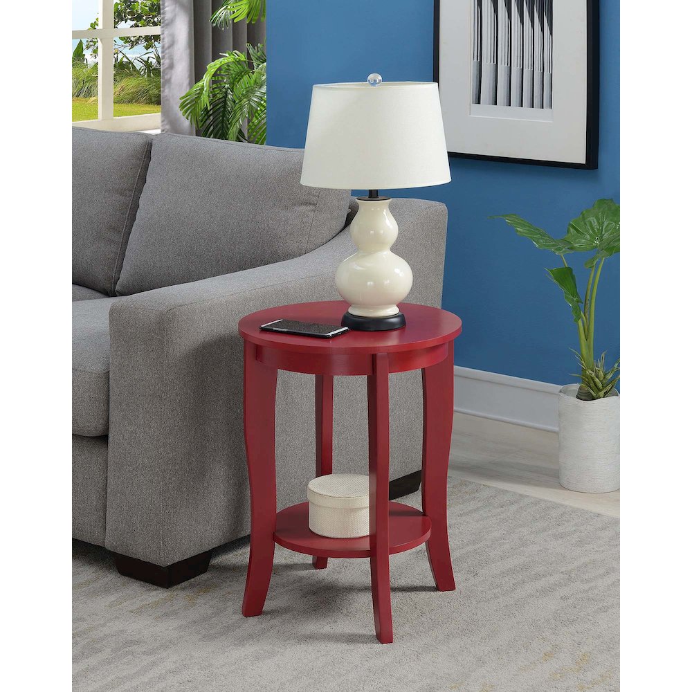 American Heritage Round End Table. Picture 2