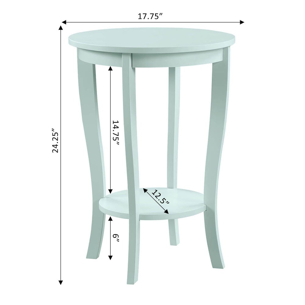American Heritage Round End Table. Picture 4