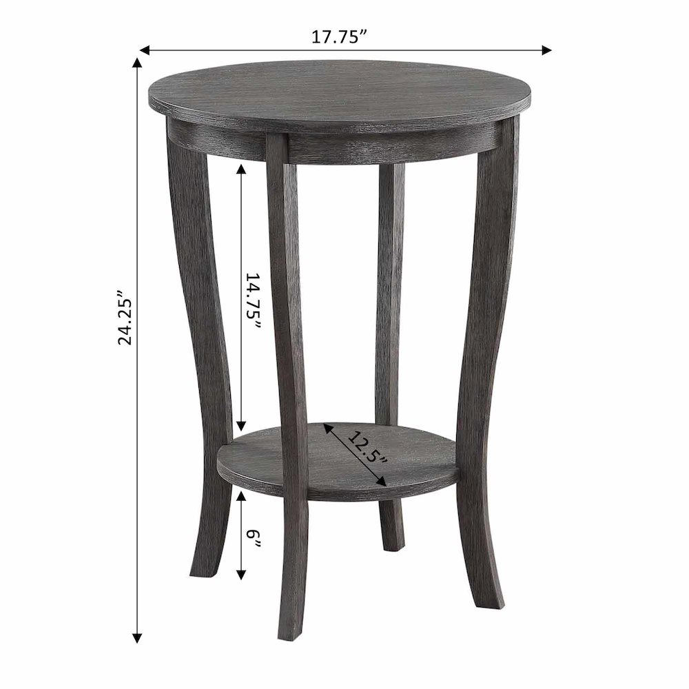 American Heritage Round End Table. Picture 4