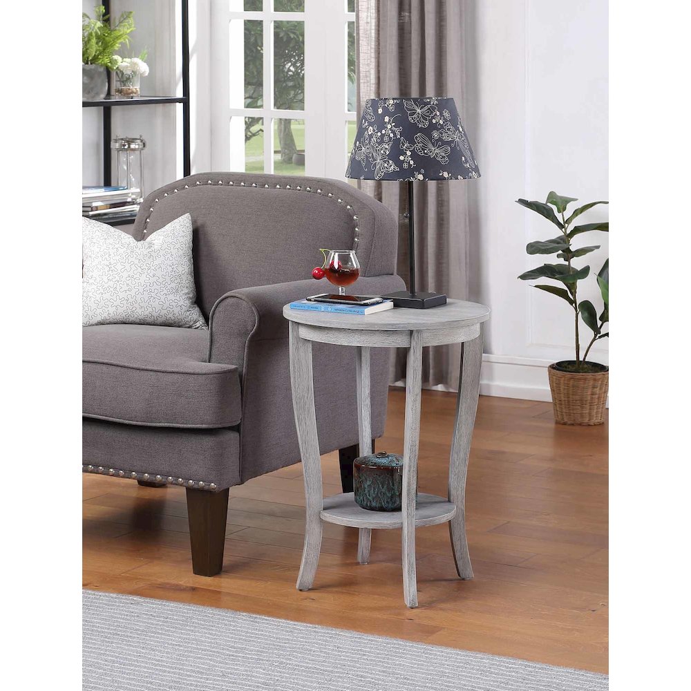 American Heritage Round End Table. Picture 2