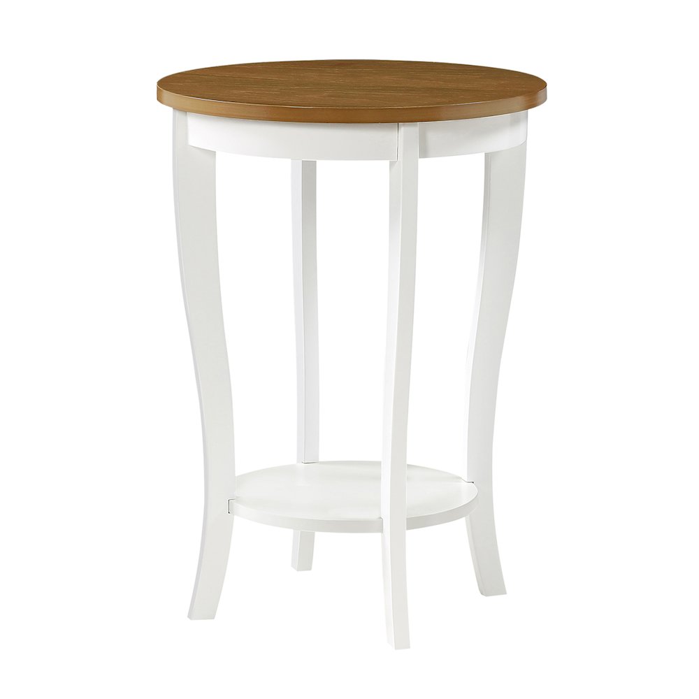 American Heritage Round End Table. Picture 1