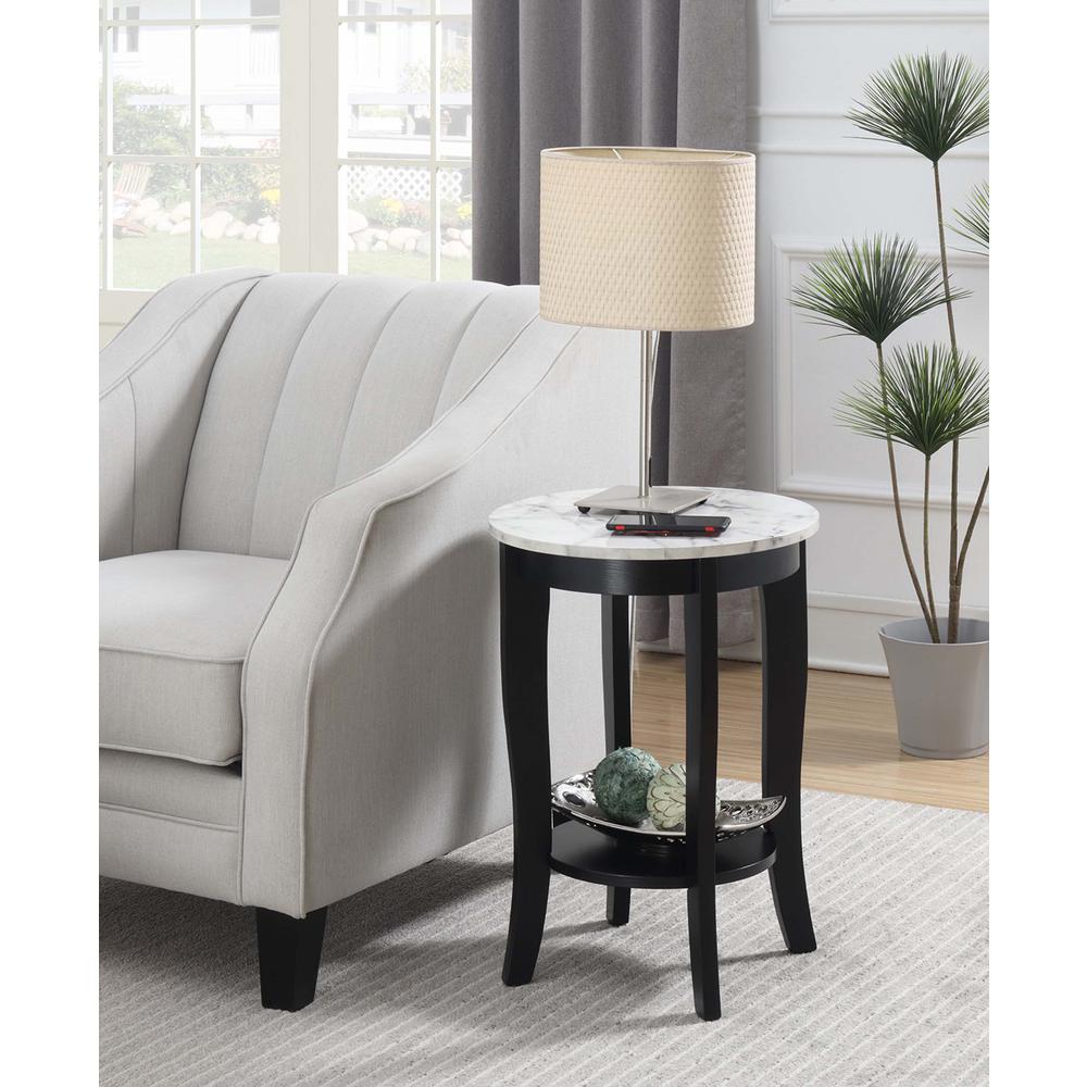 American Heritage Round End Table. Picture 2