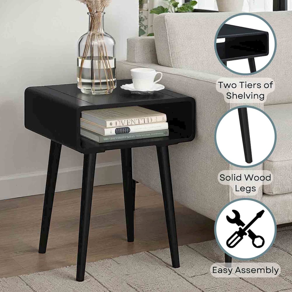 Napa End Table with Shelf. Picture 3