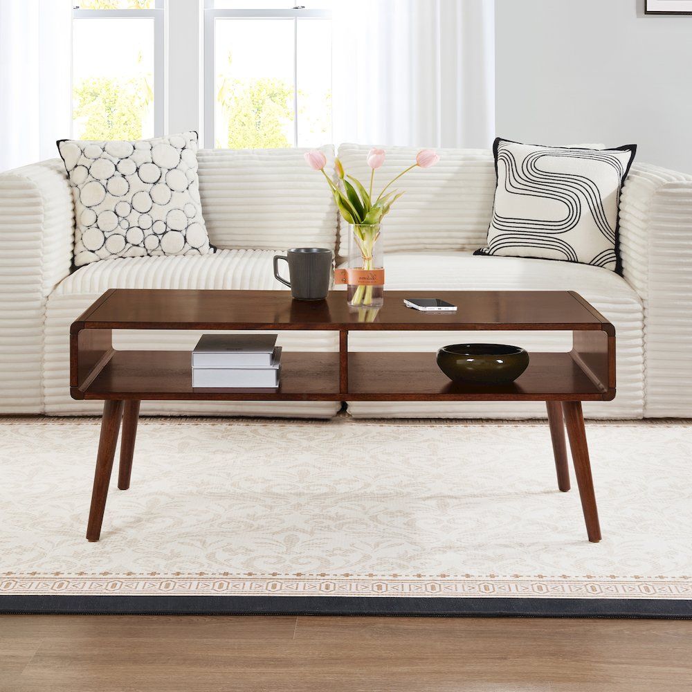 Napa Coffee Table with Shelf. Picture 2