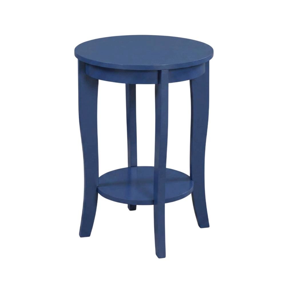 Round End Table with Smooth Surface and Durable Construction. Picture 1