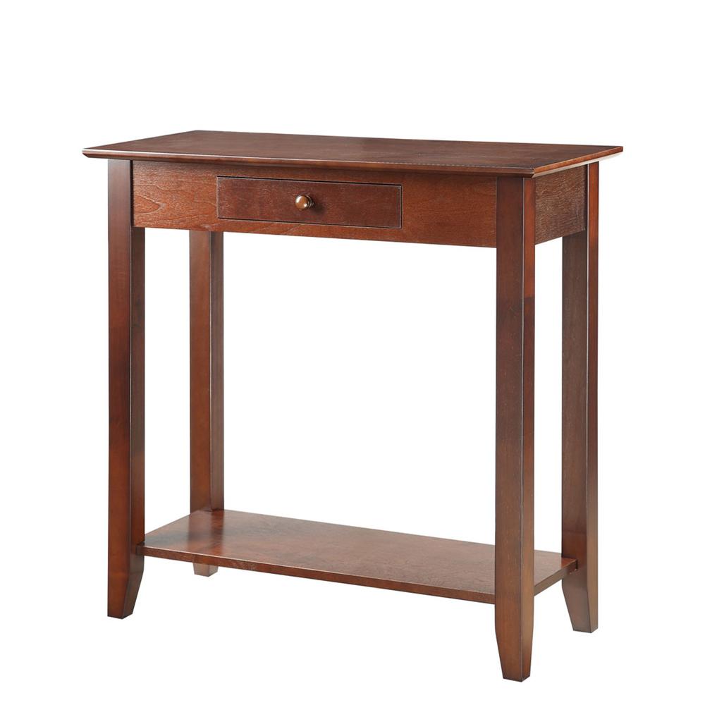 American Heritage Hall Table with Drawer and Shelf. Picture 2