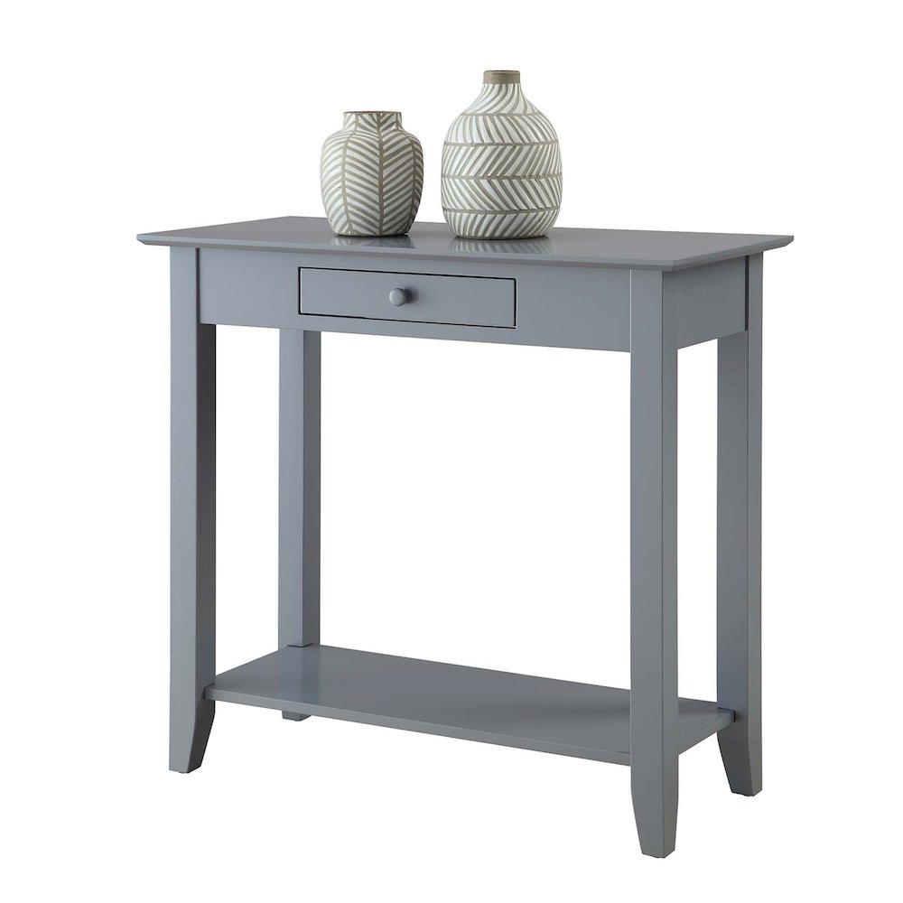 American Heritage Hall Table with Drawer and Shelf. Picture 3