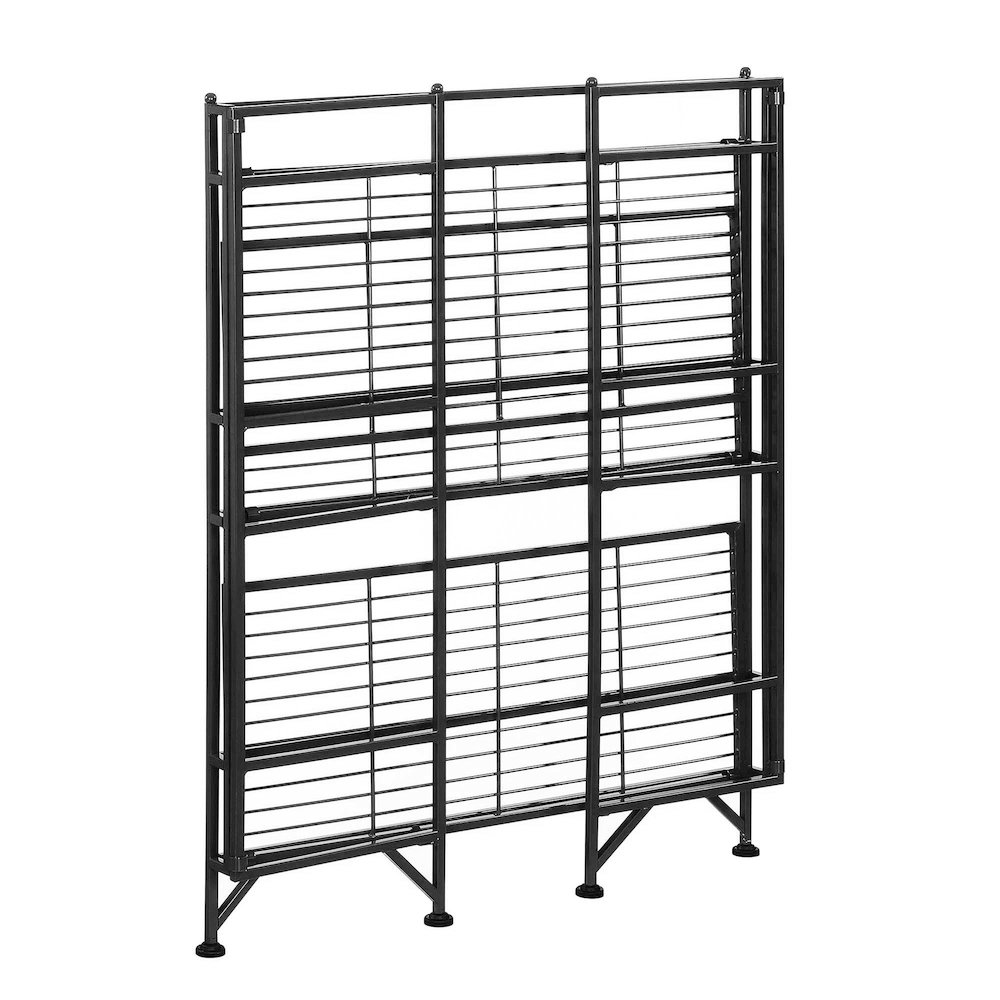 Xtra Storage 3 Tier Wide Folding Metal Shelf. Picture 4