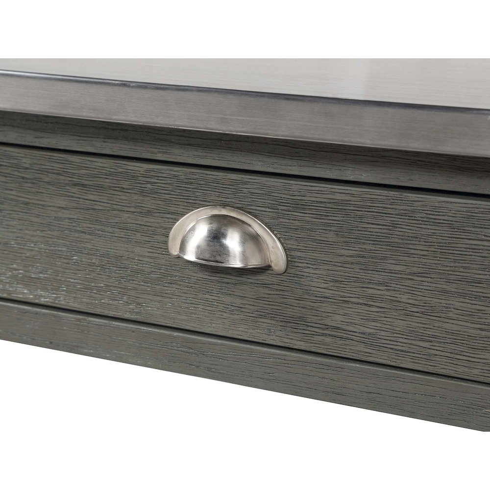 American Heritage 3 Tier Stainless Steel Kitchen Cart with Drawers. Picture 6