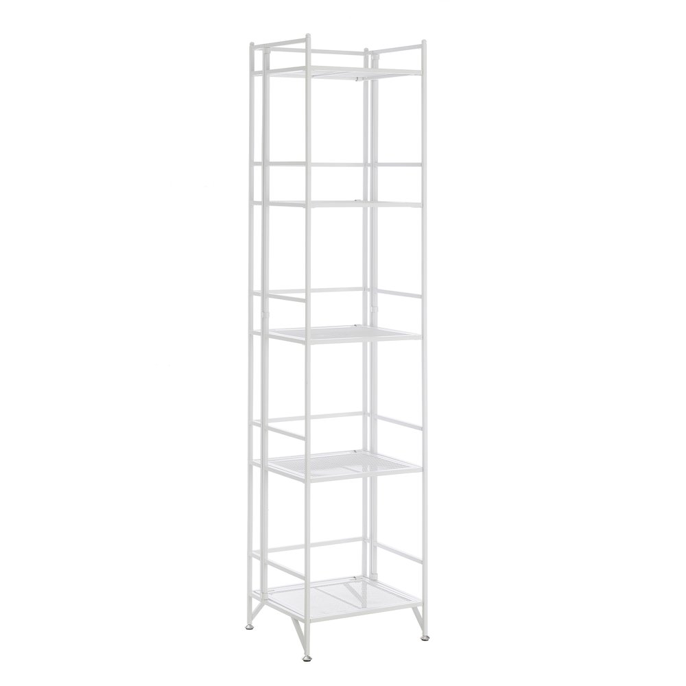 Xtra Storage 5 Tier Folding Metal Mesh Shelf. Picture 1