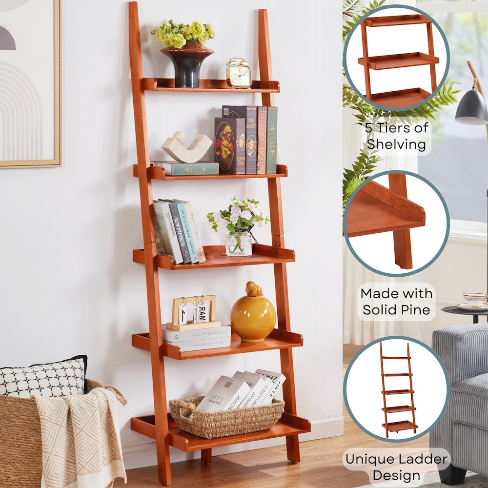 American Heritage Bookshelf Ladder. Picture 3