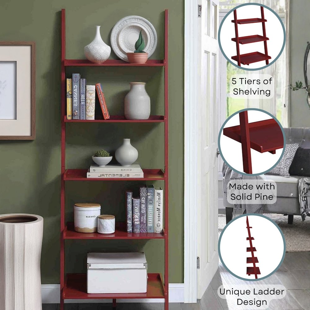 American Heritage Bookshelf Ladder. Picture 3