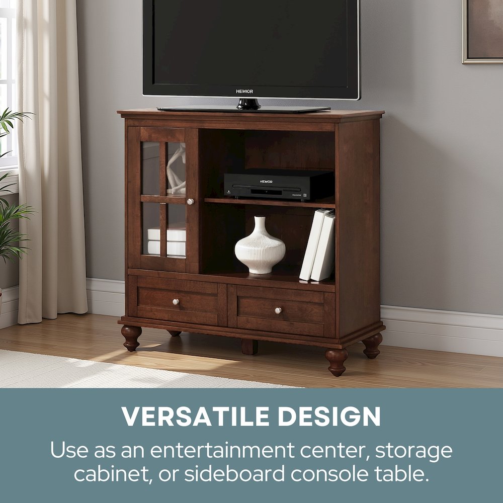 Tahoe Highboy TV Stand. Picture 6
