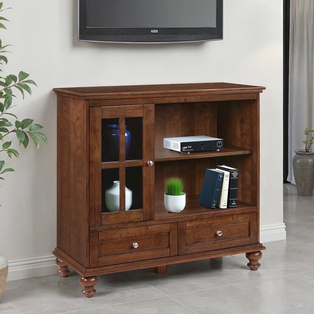 Tahoe Highboy TV Stand. Picture 2