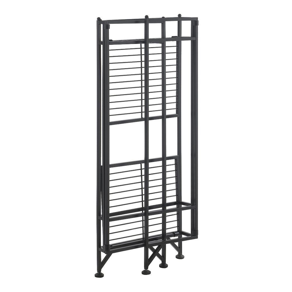 Xtra Storage 2 Tier Tall Folding Metal Stand. Picture 3