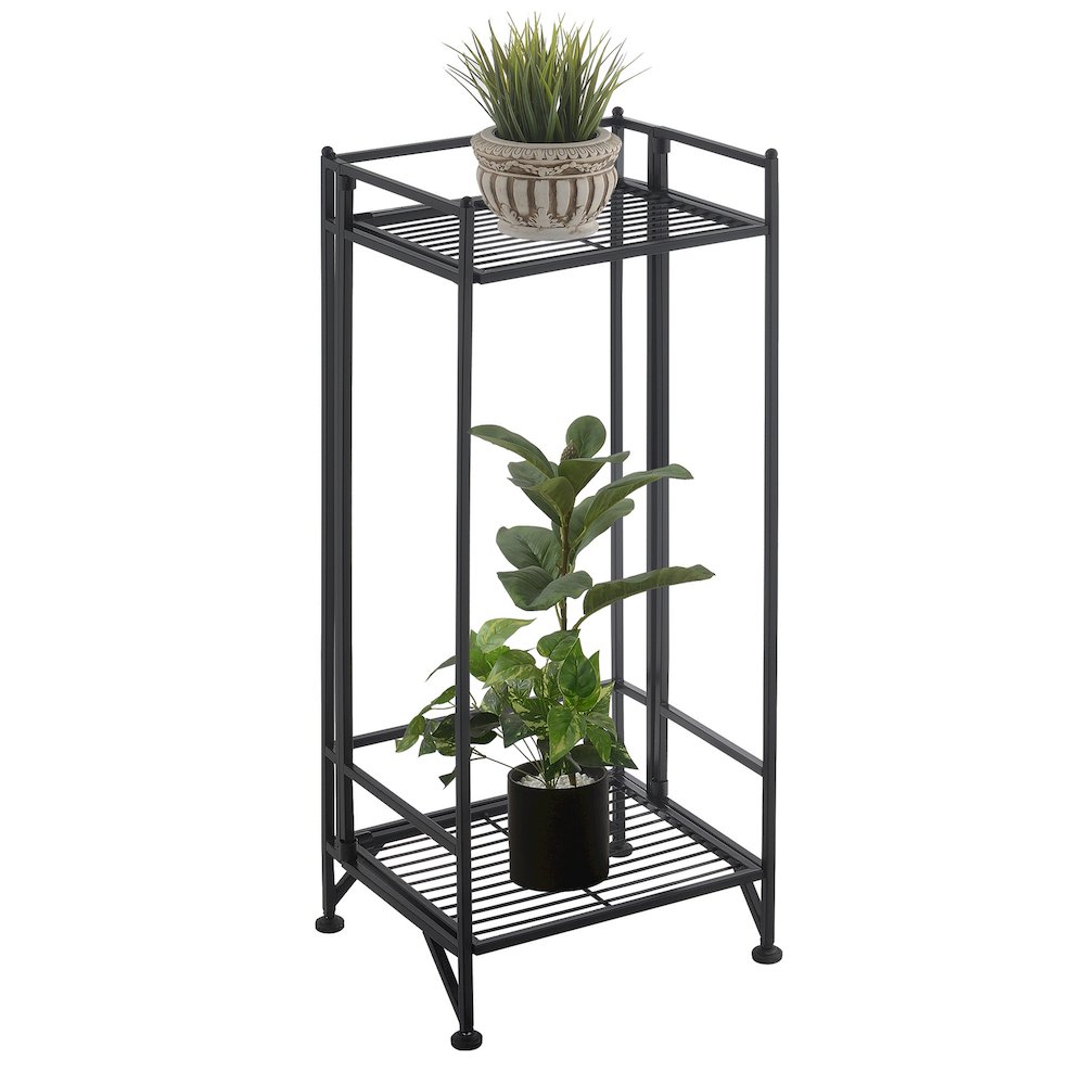 Xtra Storage 2 Tier Tall Folding Metal Stand. Picture 2