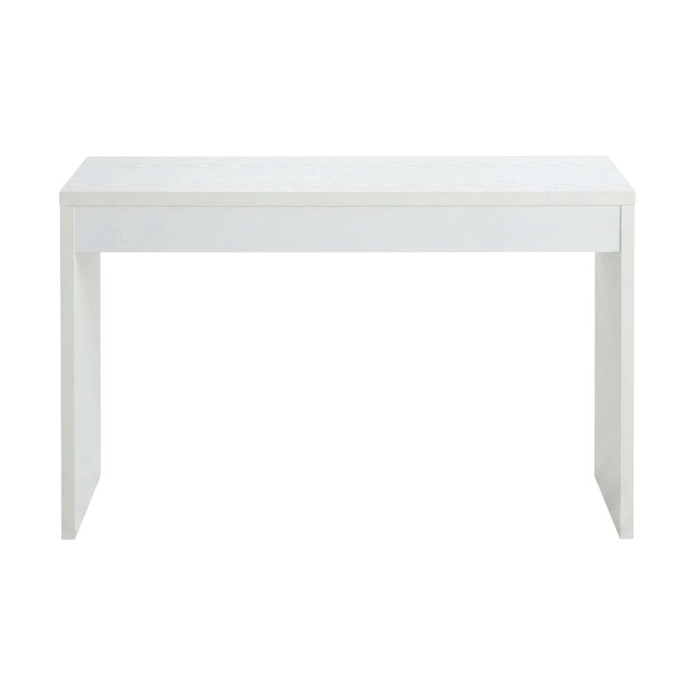 Entryway Console Desk, White, 48 Inch, Versatile, Hall Table. Picture 4