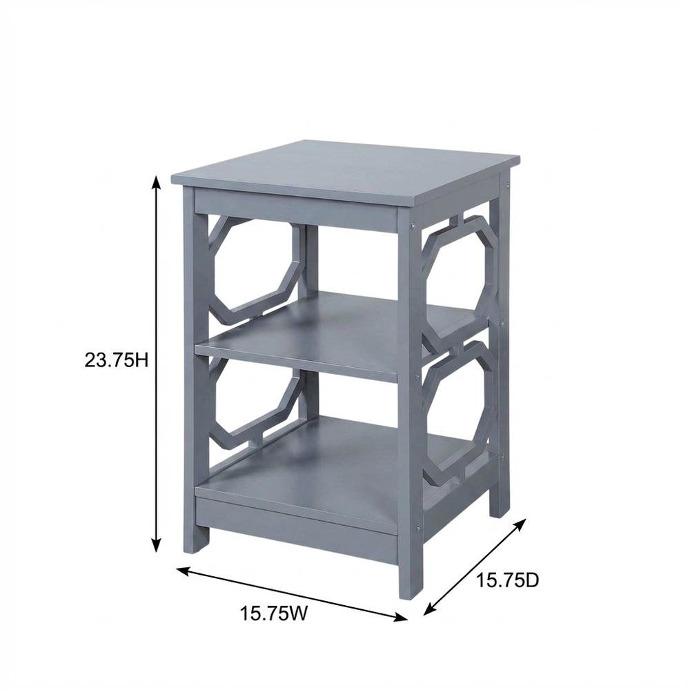 Black End Table with Modern Design and Solid Construction. Picture 7