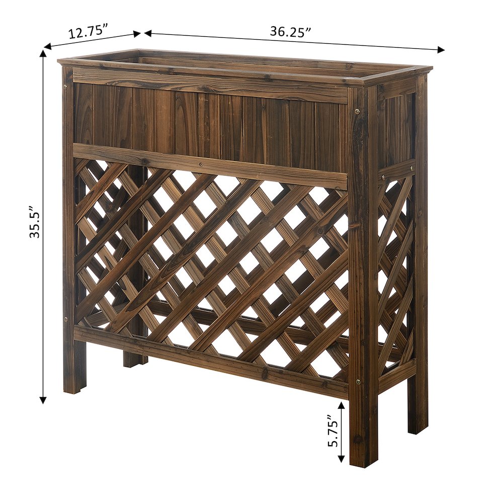 Planters & Potts Raised Patio Planter. Picture 3