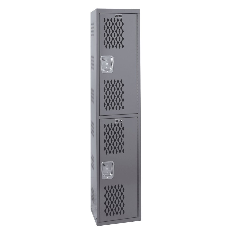 Hallowell Welded Single-Point Ventilated Locker. Picture 1
