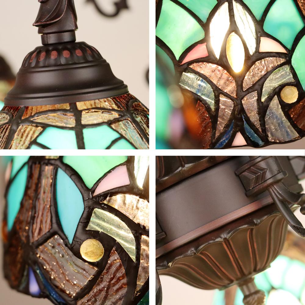 Liaison Victorian-Style 5-Light Antique Dark Bronze Finish Large Chandelier. Picture 6