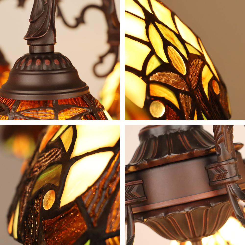 Liaison Victorian-Style 5-Light Antique Dark Bronze Finish Large Chandelier. Picture 6