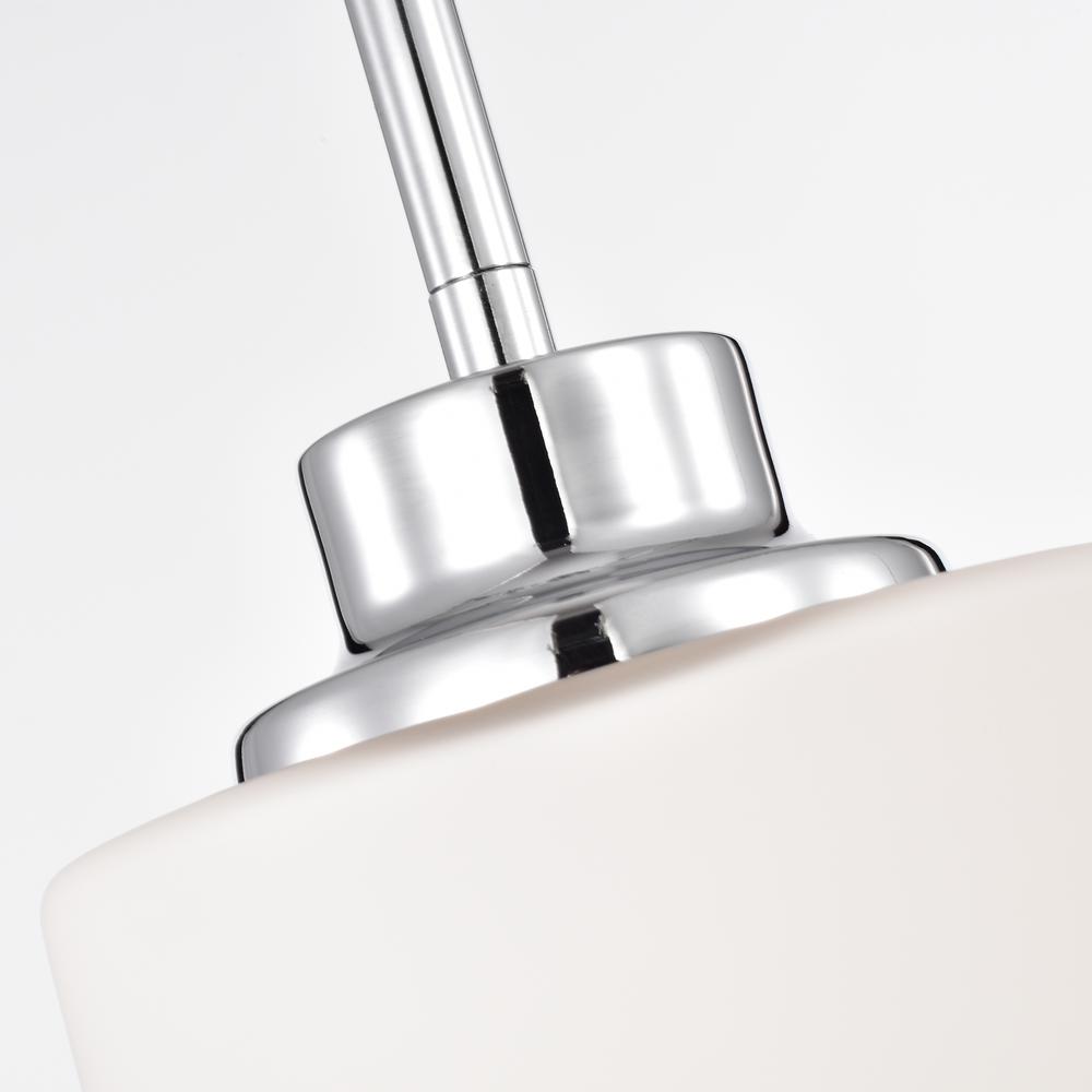CHLOE Lighting SOLBI Contemporary 1 Light Chrome Mini Pendant Ceiling Fixture 6 " Wide. Picture 6