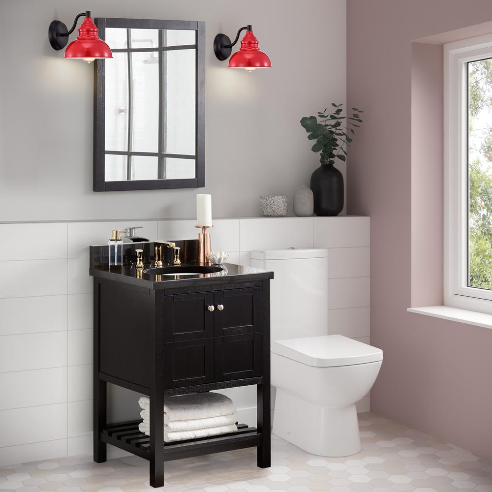 CHLOE Lighting IRONCLAD Industrial 1 Light Matte Black Indoor Wall Sconce 8" Wide. Picture 12