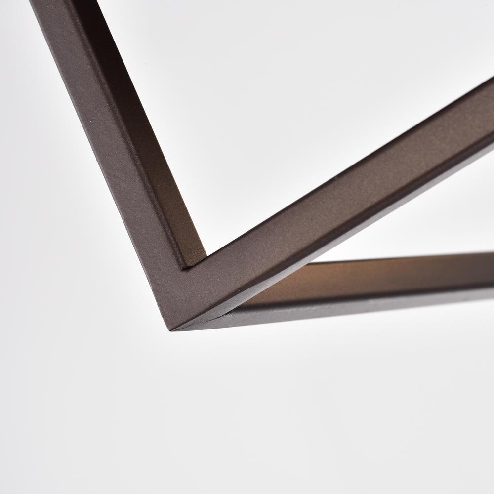 CHLOE Lighting IRONCLAD Industrial 2 Light Oil Rubbed Bronze Ceiling Flush Fixture 11" Wide. Picture 6