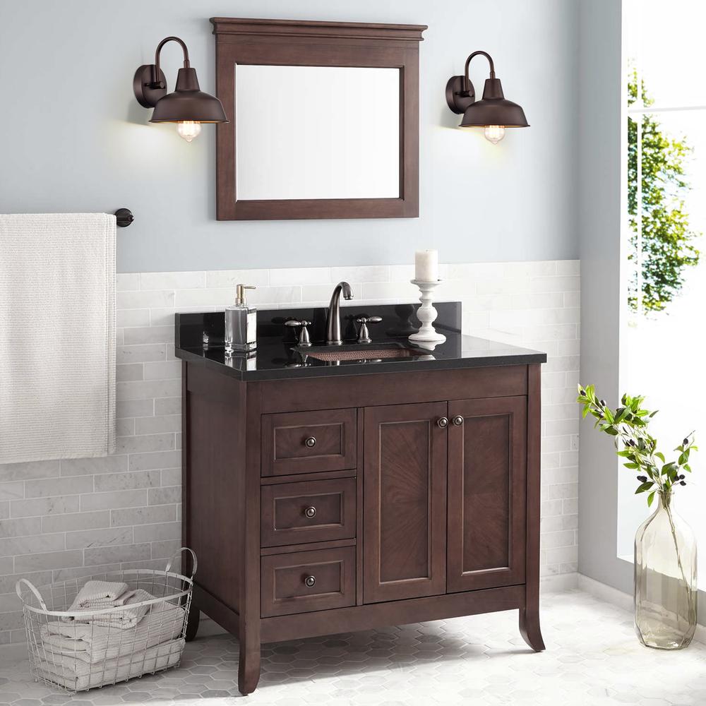 CHLOE Lighting IRONCLAD Industrial 1 Light Oil Rubbed Bronze Indoor Wall Sconce 9" Wide. Picture 9