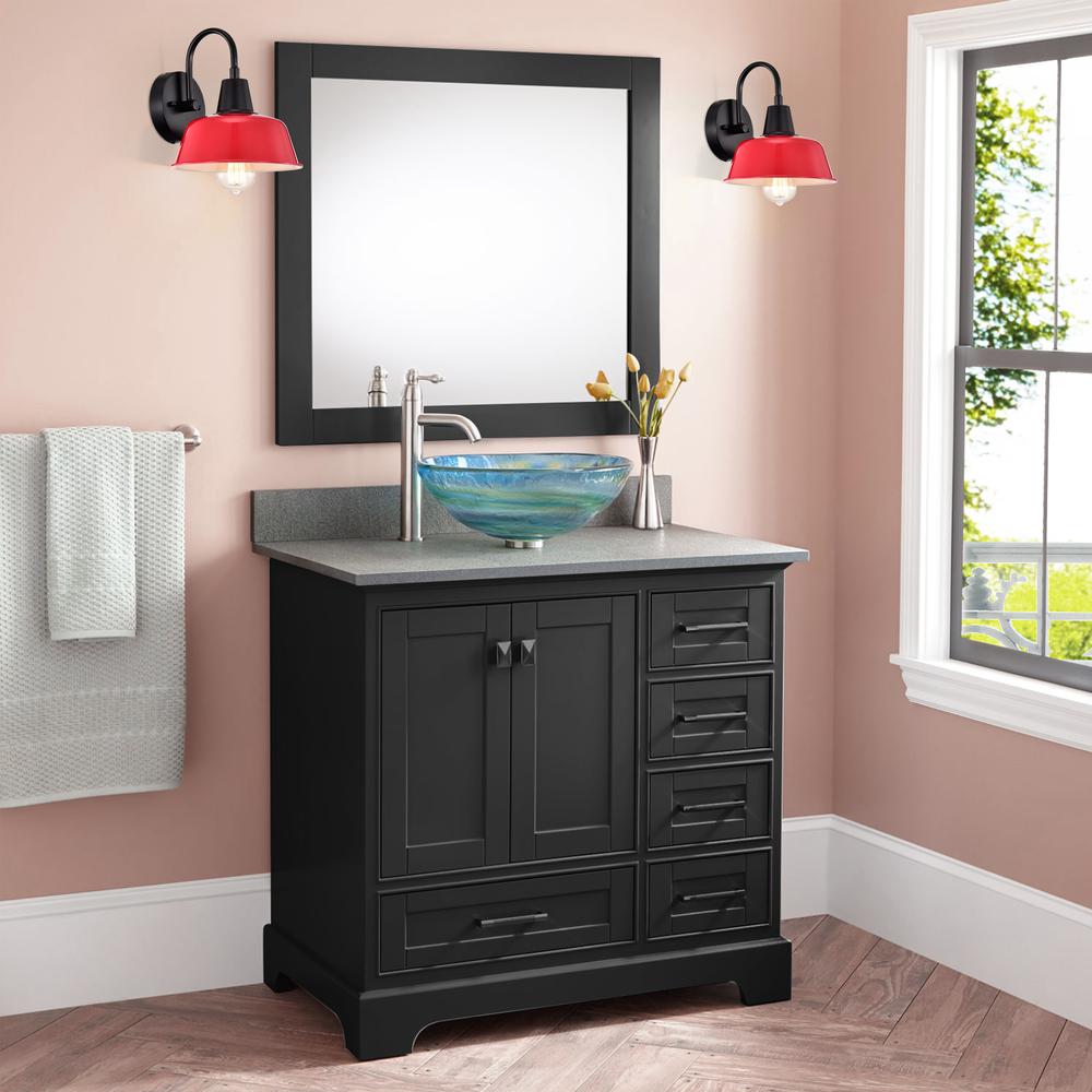 CHLOE Lighting IRONCLAD Industrial 1 Light Matte Black Indoor Wall Sconce 9" Wide. Picture 11