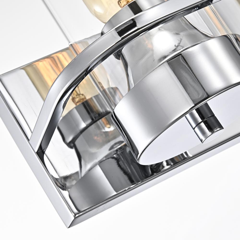CHLOE Lighting RAELYN Contemporary 4 Light Chrome Bath Vanity Fixture 30" Width. Picture 5