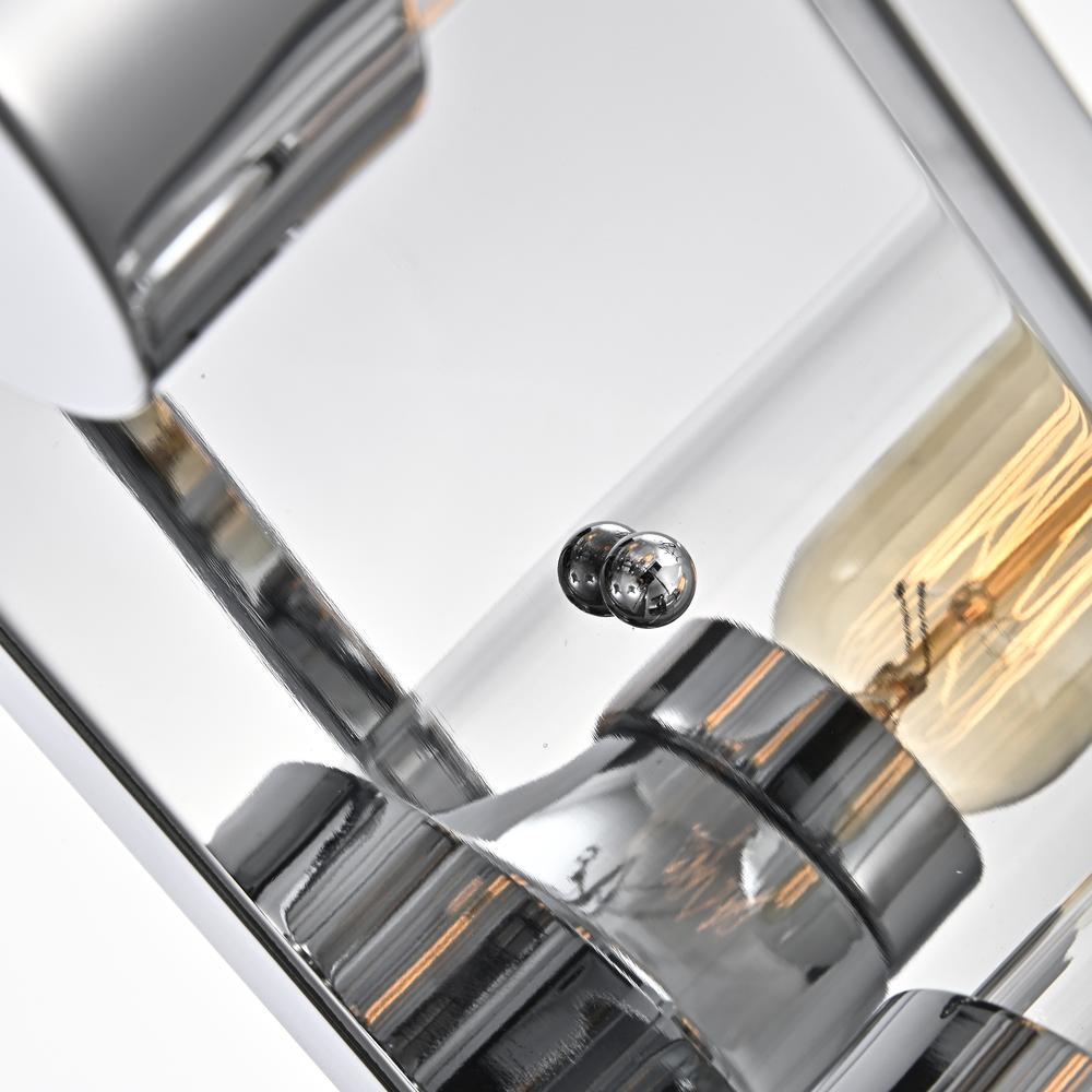 CHLOE Lighting RAELYN Contemporary 4 Light Chrome Bath Vanity Fixture 30" Width. Picture 6
