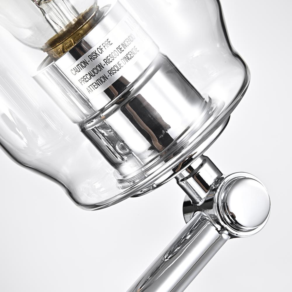 CHLOE Lighting JOYCE Contemporary 3 Light Chrome Bath Vanity Fixture 23" Width. Picture 4