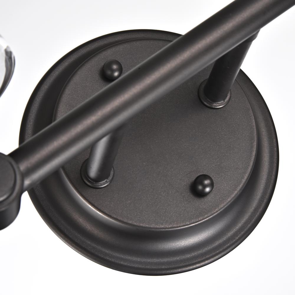 CHLOE Lighting JOYCE Contemporary 4 Light Rubbed Bronze Bath Vanity Fixture 28" Width. Picture 4