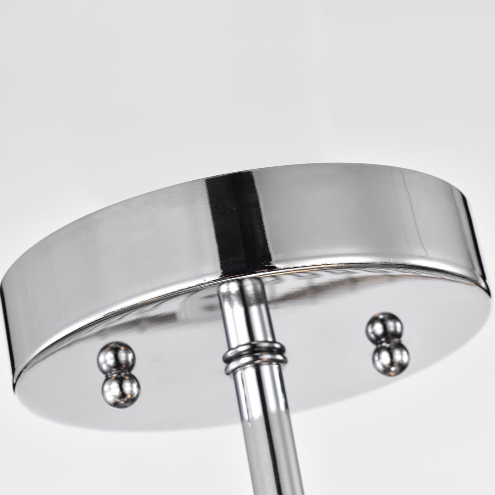 CHLOE Lighting FREY Transitional 3 Light Chrome Semi-Flush Ceiling Fixture 16" Wide. Picture 7