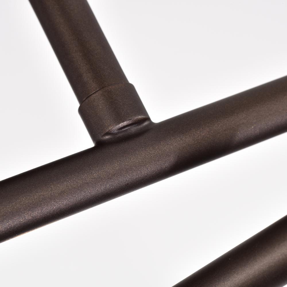 CHLOE Lighting IRONCLAD Industrial 3 Light Oil Rubbed Bronze Semi-Flush Ceiling Fixture 21" Wide. Picture 3