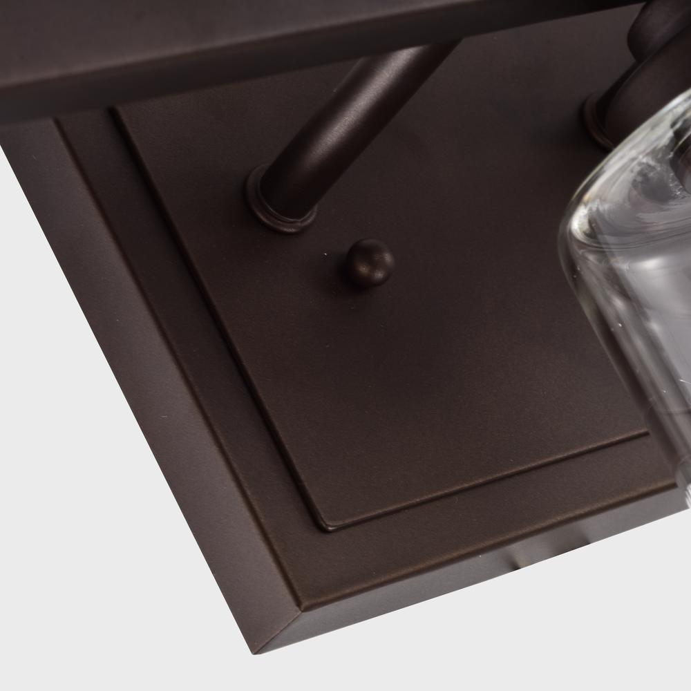 CHLOE Lighting EXTON Transitional 3 Light Oil Rubbed Bronze Bath Vanity Fixture 23" Wide. Picture 5